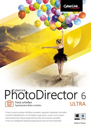 CyberLink PhotoDirector 6 Ultra [PC Download] - 